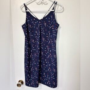🎉4/30$🎉 Willow And Thread Navy Polka Dot Dress - Size Medium